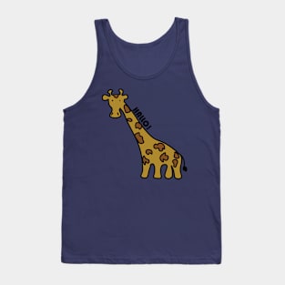 cute giraffe Tank Top